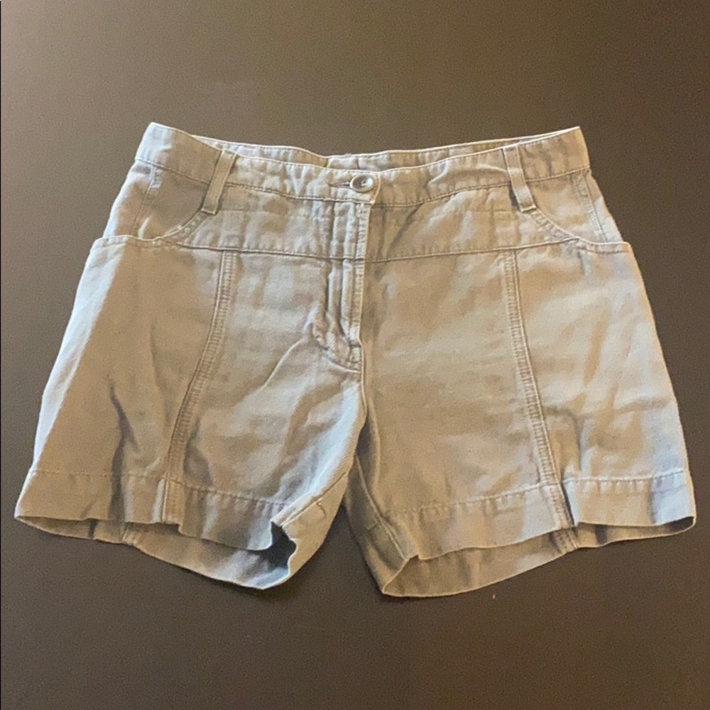 K.A.7 charcoal textured shorts. Size 4